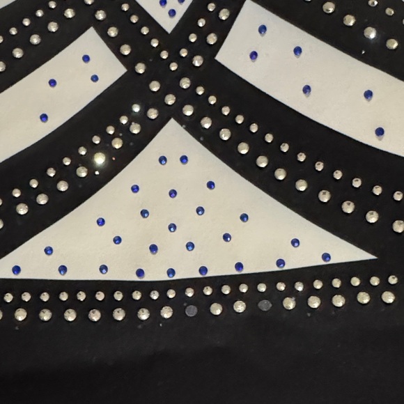 Bundle black & white, purple/pink leotards gymnastics size 10/11 - Picture 3 of 7